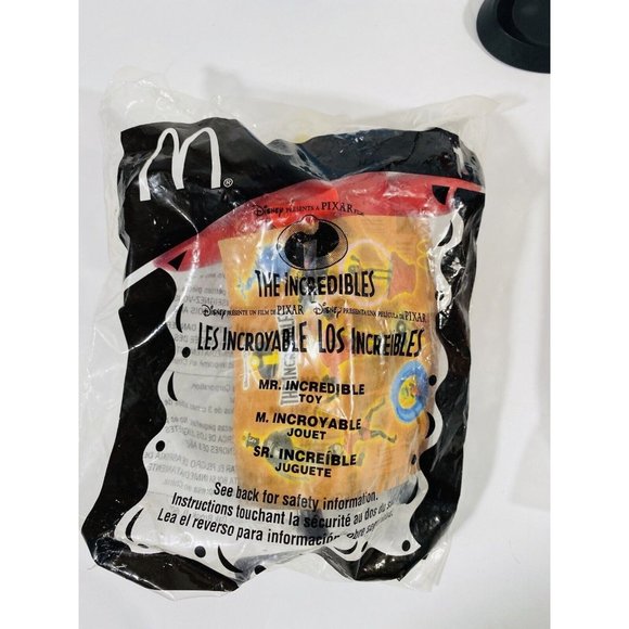 Disney Pixar Incredibles McDonalds Happy Meal Toy Superhero Frozone Mr Jack Jack - Picture 4 of 10
